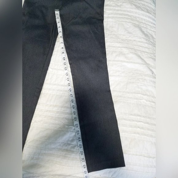 Candie's Pull On Dress Pants 2 piece set dark gray - Picture 2 of 4